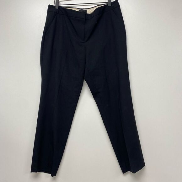 J. Crew Paley Pants Italian Stretch Black 79900 - Picture 1 of 2